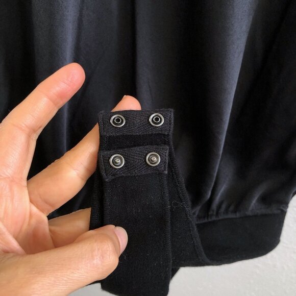 VINCE Sleeveless Draped Turtleneck Bodysuit Size XS - Picture 9 of 13